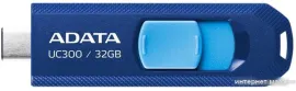 USB Flash ADATA UC300 32GB (синий/голубой)