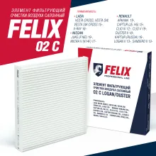 Фильтр салонный FELIX 02 C LOGAN/DUSTER