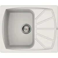 Кухонная мойка Elleci Living 125 Bianco Titano 68