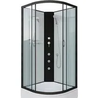 Душевая кабина Niagara NG-6701-14BKG 90x90x200