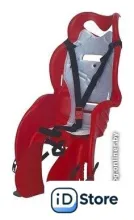 Детское велокресло HTP Elibas P (красный)