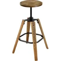 Стул Sheffilton SHT-ST16/S93 (790 мм, браш.коричневый/черный муар)