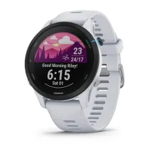 Умные часы Garmin Forerunner 255 Music 46 мм (белый камень)