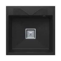 Кухонная мойка POLYGRAN BLADE 500, черный 16