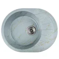 Кухонная мойка Wisent WA03-15 (с сифоном GER013)