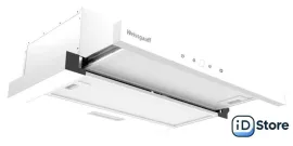 Кухонная вытяжка Weissgauff TEL 600 2M Touch White Glass