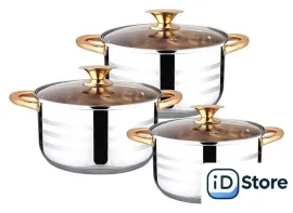 Набор кастрюль Kaisa Villa KV-1043