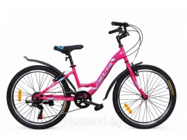 Велосипед DELTA Butterfly 24 для подростков (13, розовый, 2024)