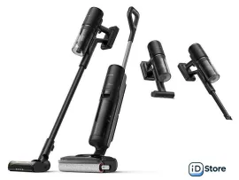 Пылесос Dreame H12 Dual FlexReach Wet and Dry Vacuum HHV31A (евровилка, черный)