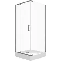 Душевой уголок Triton Терра Графит 90х90 (с поддоном)