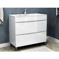 Мебель для ванных комнат Vela Тумба под умывальник Vela Бриз 90Н под Milen TU27057