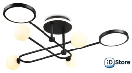 Люстра средней высоты Ambrella light Comfort FL66232/6 BK (черный)