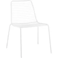 Стул садовый Stool Group Дели / LV-106-3024 (металл белый)