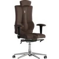 Офисное кресло Kulik System Elegance (азур, шоколад с подголовником)