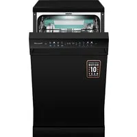 Отдельностоящая посудомоечная машина Weissgauff DW 4539 Inverter Touch AutoOpen Black