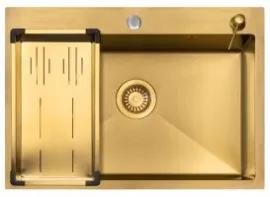 Кухонная мойка ARFEKA ECO AR 70х50CL AR GDS AR (Gold)