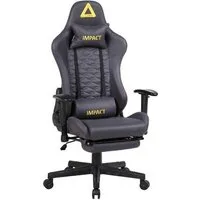 Игровое (геймерское) кресло King Style Impact PRO (черный)