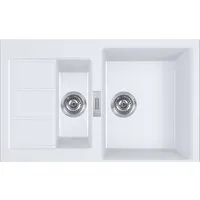 Кухонная мойка Franke Sirius 2.0 S2D 651-78 Tectonite 143.0628.385 (белый)