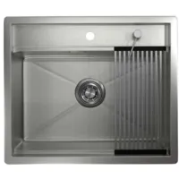 Кухонная мойка Granula KS-6051 (сталь матовый)