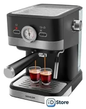 Рожковая кофеварка Sencor SES 1721BK