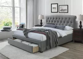 Кровать Halmar AVANTI NEW 160х200 серый