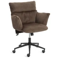 Кресло офисное TetChair Fluffy 64см (коричневый)