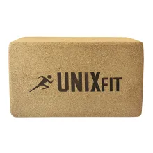 Блок для йоги и фитнеса UNIX Fit пробковый 1 шт