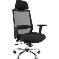 Офисное кресло CHAIRMAN 555 LUX (черный)