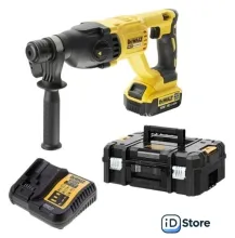 Перфоратор DeWalt DCH133M1 (с 1-им АКБ, кейс)