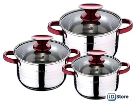 Набор кастрюль Kaisa Villa KV-6607
