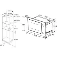 Микроволновая печь Zorg MIO211 S (белый)