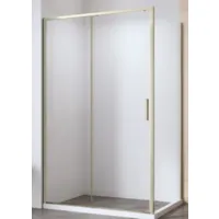 Душевой уголок Aquanet Pleasure Evo 120 / AE65-120x90-GBT (золото брашированное/никель)