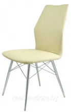 Стул Модена Люкс каркас Хром/кожзам Santorini 0428