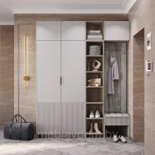 Прихожая Пандора (Комплект 2) - Кашемир/Айриш MF03 (1,9м)