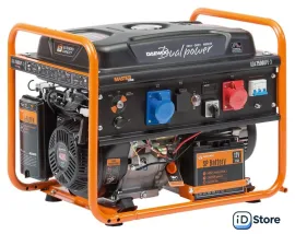 Бензиновый генератор Daewoo Power GDA 7500DPE-3