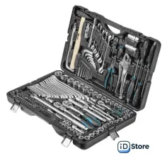 Универсальный набор инструментов Bort BTK-142 (142 предмета)