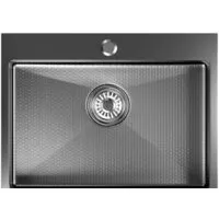 Кухонная мойка Mixline Pro 552933 (черный графит, с сифоном)