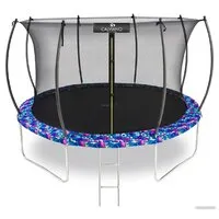 Батут Calviano Inside Master Smile 374 см - 12ft (внутренняя сетка, с лестницей)