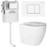 Унитаз приставной Roxen Attach 868669