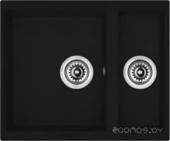 Кухонная мойка Longran Enigma ENG555.460 15 (onyx/10)