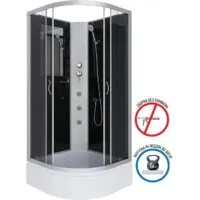 Душевая кабина Niagara NG-3503-14BKG 80x80x215