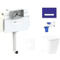 Унитаз приставной Lavinia Boho Relfix One 5 в 1 87551020 (фиолетовый стекло)