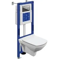Унитаз подвесной Cersanit Carina XL DPL EO Slim 69310