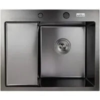 Кухонная мойка MARRBAXX B5848R-MR (черный/графит)