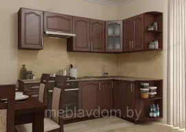 Угловая кухня Твист МДФ Д-4