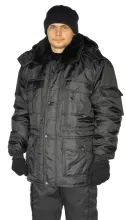 Куртка мужская Охрана зимняя черная (У) ОХРЗ 3