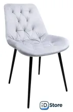 Стул Алвест AV 435 (серый бархат/черный)