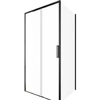 Душевой уголок Aquanet Pleasure Evo 100 AE65-100x80-BT (черный анодированный)
