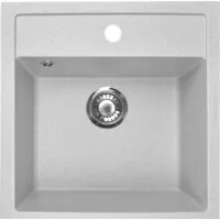 Кухонная мойка ZorG Como 51 (белый камень)