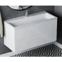 Мебель для ванных комнат Vela Тумба под умывальник Vela Бриз 100П под Absolute TU28546